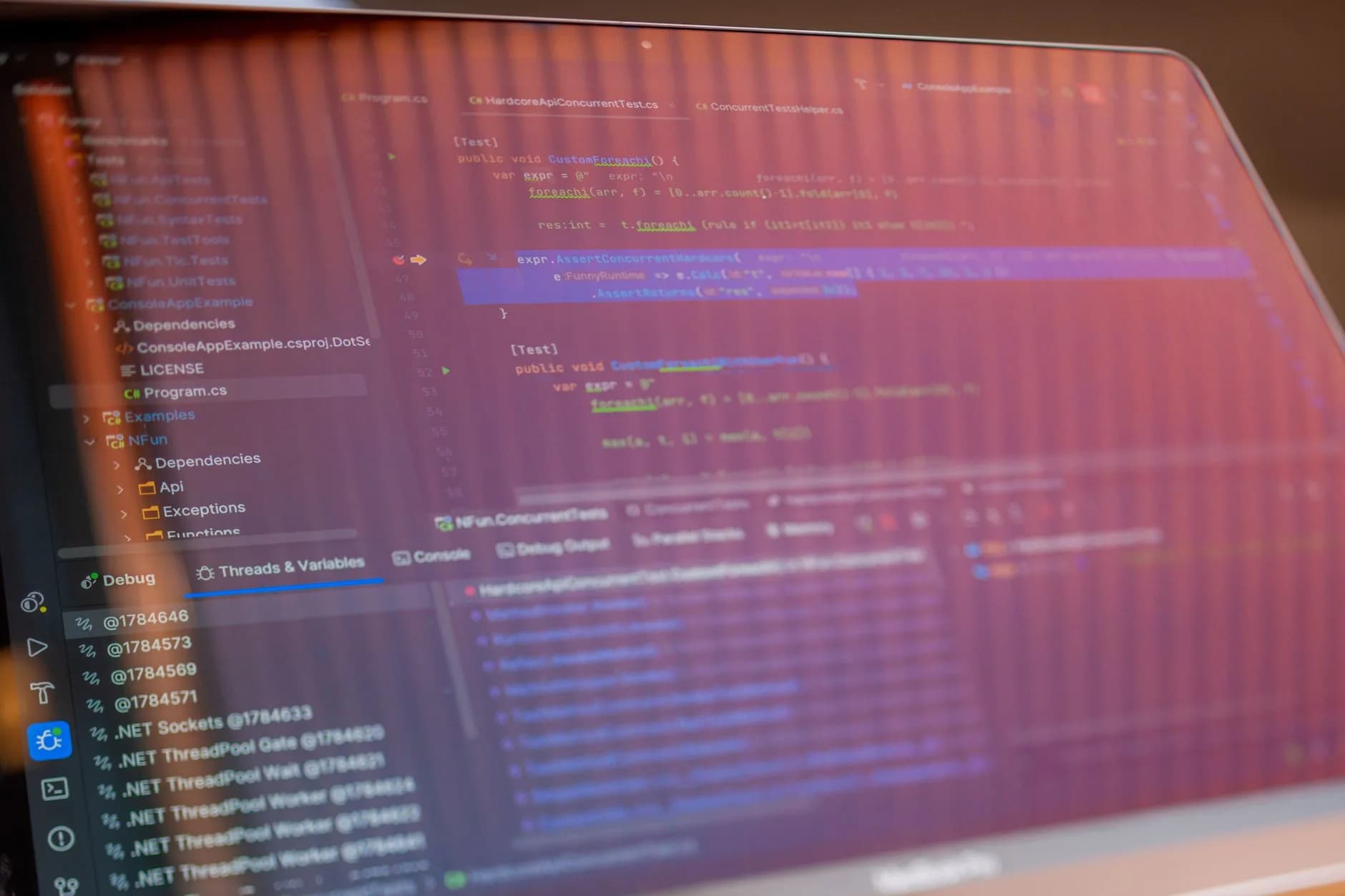 Interfaccia utente di un software di automazione