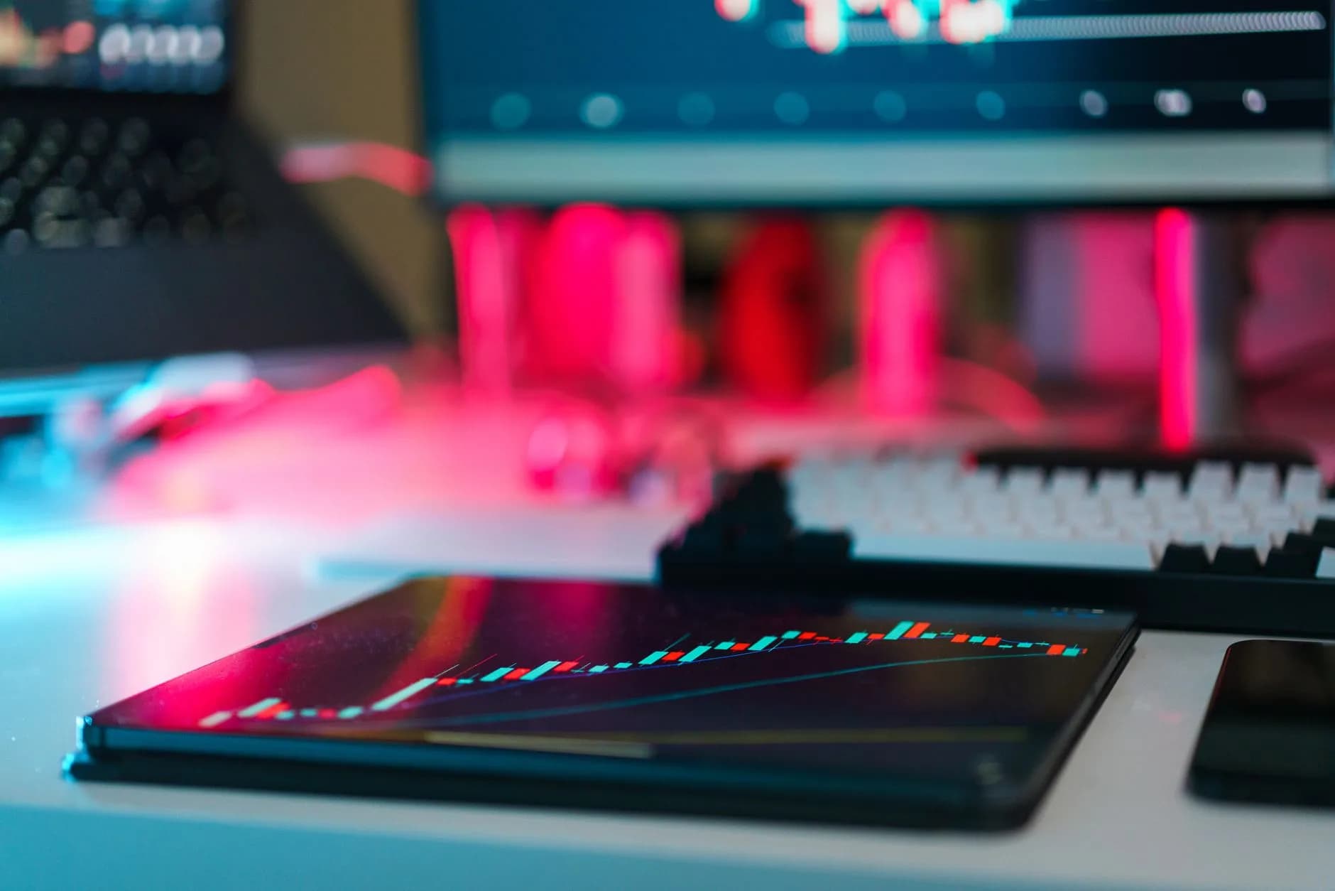 Schermo di computer con software CRM aperto